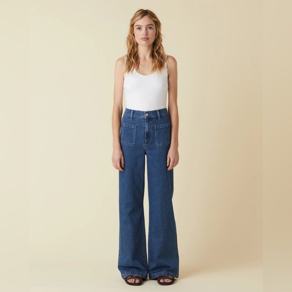 Le Jean Denim - LE JEAN Virginia Wide Leg Jean in Lovesong NWT. Size 23 & 29.